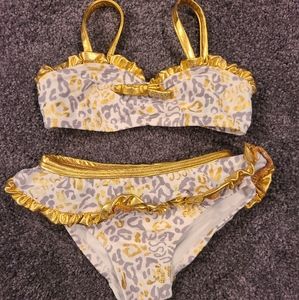 Little Girls GUESS 2 piece bathing suit size 4T